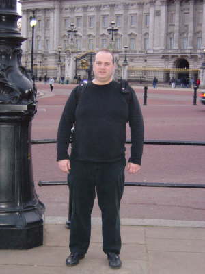 In Front of Buckingham Palace