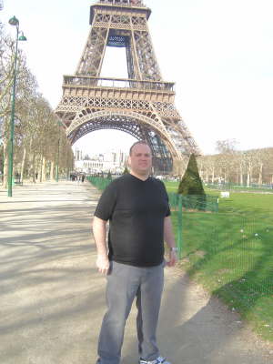 In Front of Eiffel Tower